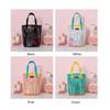 Новая прозрачная переносная сумка большой емкости Jelly Bag Летняя пляжная сумка Сумка через плечо Сумка для покупок MIT