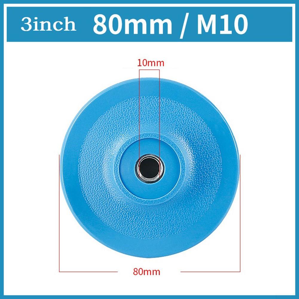 Sanding Disc Pad Tools 1pc 3/4in Blue+Black M10/M14/M16