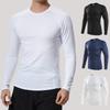 Tight Fitting Quick Drying Long Sleeved Shirt for Sports and Fitness New Spring and Summer High Elasticity Quick Drying Top