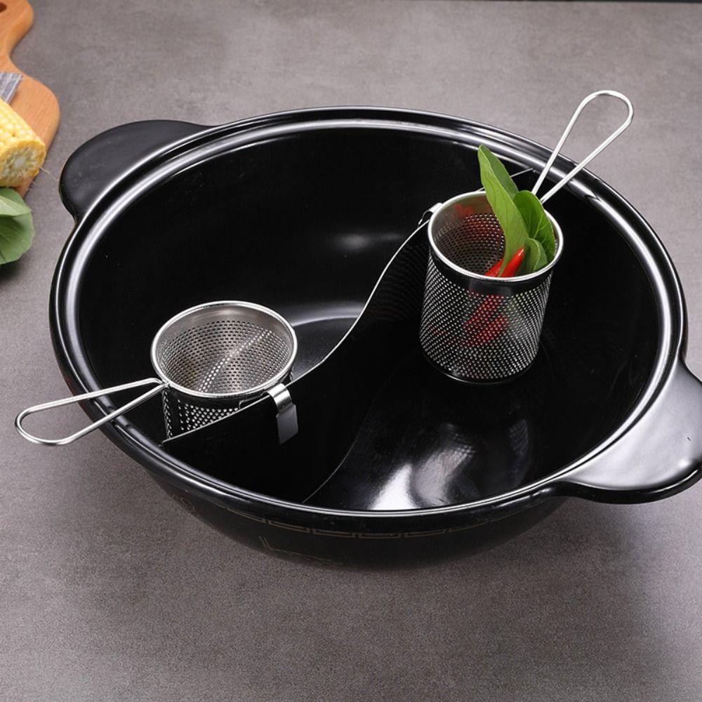 Кухня Лапша Чип Фритюрница Магазин Hot Pot Ложка Фильтр Сетка Корзина для жарки Вермишель Экран