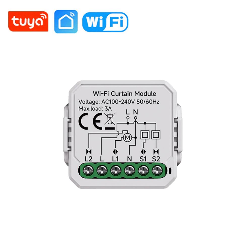 Tuya WiFi Zigbee Smart Curtain Switch Module Smart Life APP для электропривода жалюзи для рольставней Работает с Alexa Google Home