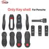 Leo Для Porsche Keyless Go Чехол для ключа 3-4-5 Кнопок Для Panamera Carman Macan Bobst Cayenne 911 970 981 991 996 92A -Женщина