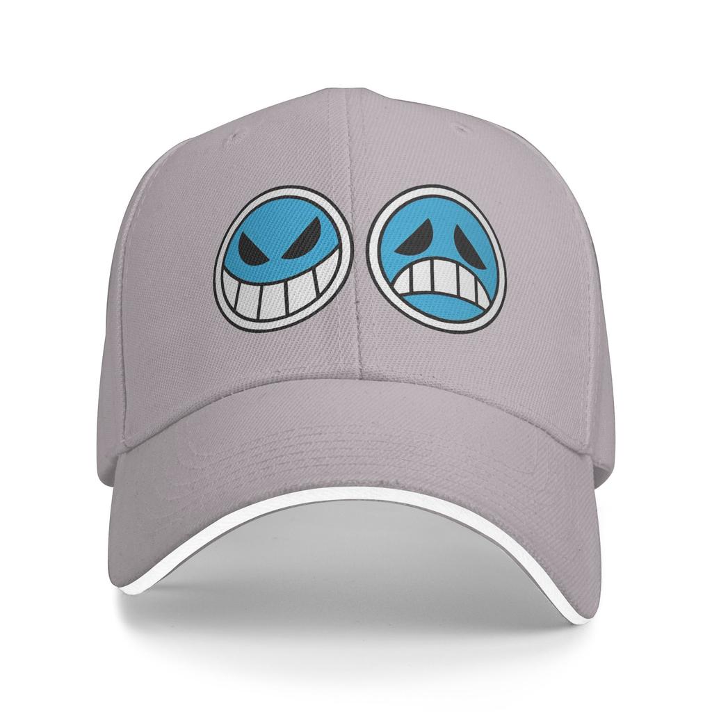 Ace Logo One Piece Flag Baseball Cap Fashion  Sandwich Hat Unisex Adjustable Sun Cap Outdoor