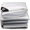 Tarpaulin Sheet (3m X 4m) Vinyl Sheet Cover, Transparent, Thick, Outdoor, Roof, Rainproof, Snowproof, Windproof, for Cars, Fruits, Plants, Cats, Dogs,