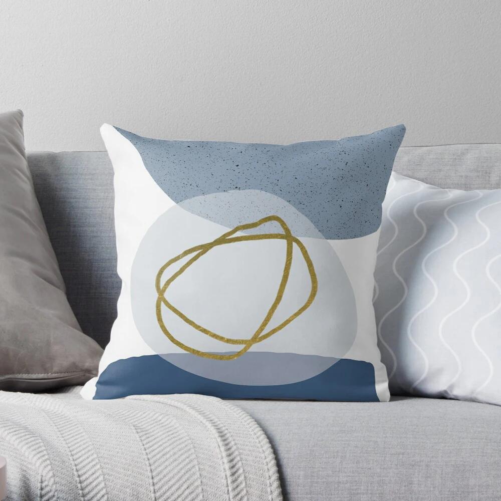 House Decorative Home Pillowcase for Sofa Cushion Cover 45*45 Nordic 40*40cm Morandi 40x40cm 50x50 Living Room Abstract 60x60