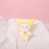 Soft And Cute Kuromi Cat Plush Keychain Backpack Charm Accessory For Kids