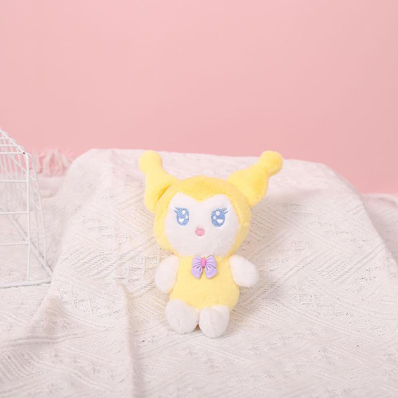 Soft And Cute Kuromi Cat Plush Keychain Backpack Charm Accessory For Kids