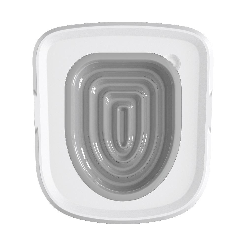 Pet Cat Tray White Tray+rail Inner Support 2 Piece Set Toilet Traine Instead of Litter Bowl Spare