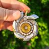 EDC Фиджет-слайдеры Фиджет-игрушки Снятие стресса для взрослых Магнитный металл Устранитель раздражительности Открытая броня Вращающийся волчокФиджет-игрушки