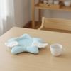 Dot Pattern Korean Star Wings Coaster Thickened Table Mat Placemat Insulated Cup Mat  Photo Props