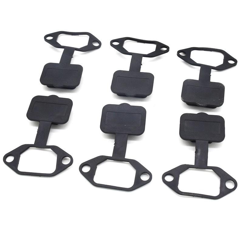 Supply PVC Rubber Covers for Electric Vehicle Charging Sockets, V-shaped Socket Protective Covers, and Single Socket Covers