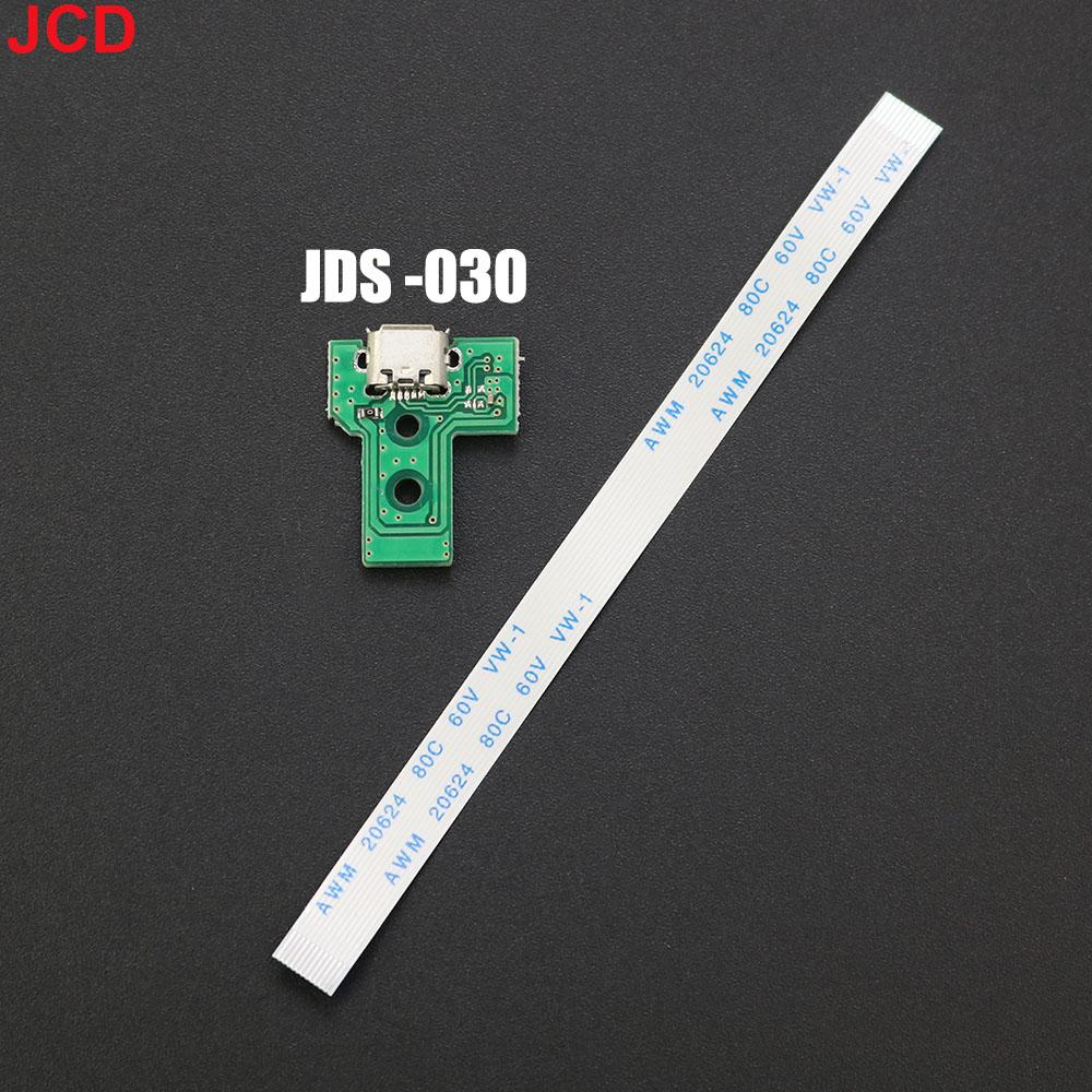 JCD 1 шт. Для игрового контроллера PS4 Slim Pro USB-порт для зарядки Разъем Плата схемы 12-контактный JDS 011 030 040 055 14-контактный 001 Разъем