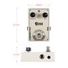 Dolamo D-13 Vintage Style Tremolo Guitar Effect Pedal with Intensity and Rate Controls True Bypass