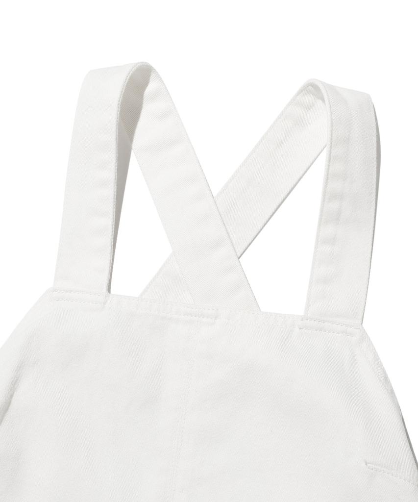 Nice Ghost Club Ffats Apron Washed Dress_White(Ng2Esuw390A)