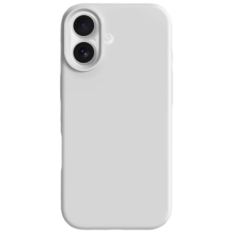 XYI Apple iPhone 17 Case Full Coverage Ultra-Thin Liquid Silicone Shockproof Minimalist Unisex Cloud White