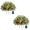 Scene Ground Plug Package, Courtyard Christmas Tree Package, Christmas Decorations