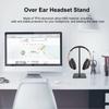 Ear Headset Stand Detachable Headphone Holder Gaming Headset Bracket Aluminum Alloy Earphone Display Rack