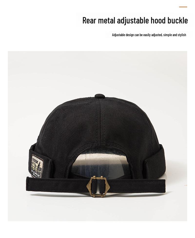 Spring Retro Korean-Style Unisex Melon Skin Hat - Japanese-Inspired Niche Sports Cap