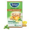 Чайные пакетики Tetley Зеленый чай, Имбирь Мята Лимон, 25 чайных пакетиков