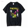 The Fall Band New Grotesque Mark E Smith T Shirt Classic Black Unisex S 5xl Mu938 Long Or Short Sleeves Vintage Washed Streetwear