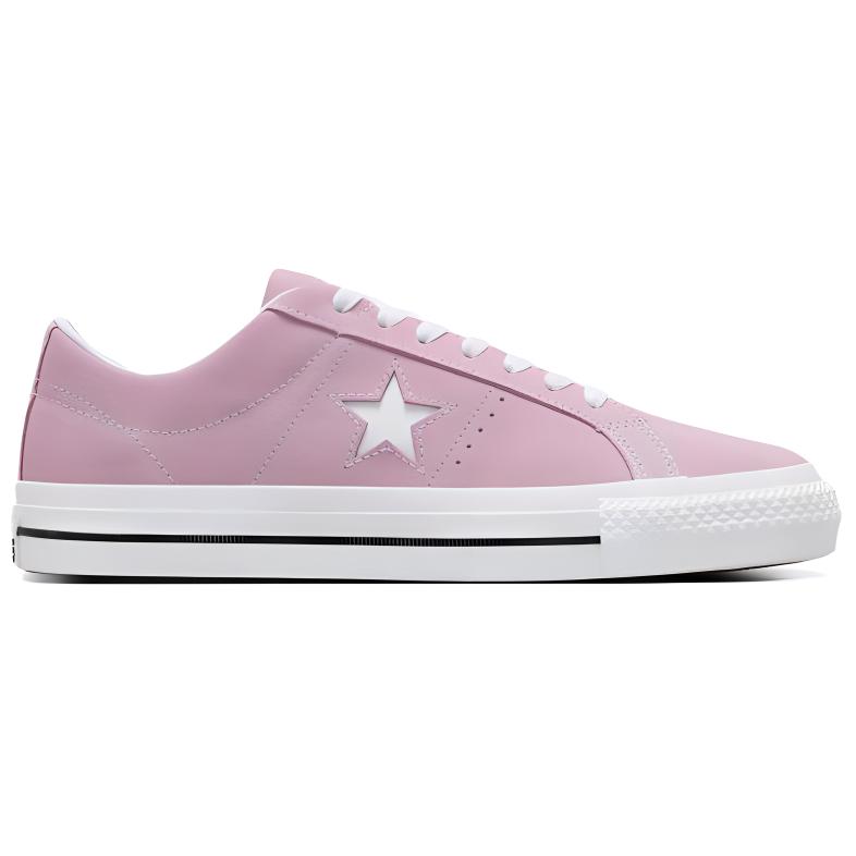 Converse One Star Pro Low Stardust Сиреневые кроссовки унисекс Фиолетовый Белый Черный A07309C