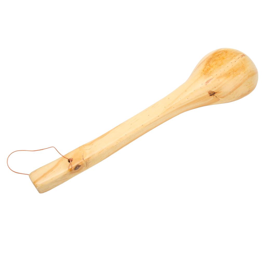 Sauna Ladle Large Capacity Long Handle Portable Wooden Sauna Ladle Scoop for Tea Wine Water