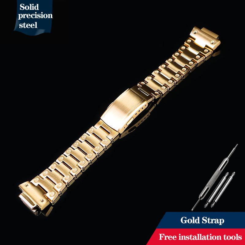 Высококачественный модифицированный корпус из нержавеющей стали с ремешком для Casio DW-5600 DW5600/5610 GW-B5600 GWM5610 Комплект Металлический браслет Безель Инструменты