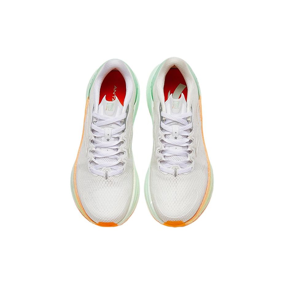 Anta Champion 2 Pro Удобная амортизация Нескользящая Износостойкая Низкие Беговые Кроссовки Женские Чисто-белые 122335580S-8