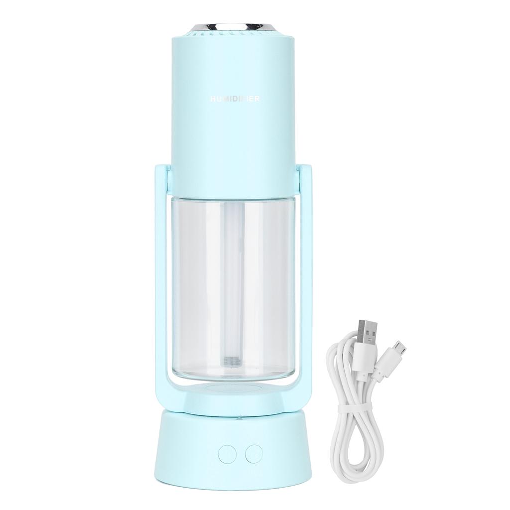 Бытовой увлажнитель воздуха с автоматическим вращающимся распылителем для ароматерапии, тихий увлажнитель воздуха с цветным светодиодом