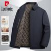 Мужская стеганая утепленная куртка в стиле business casual