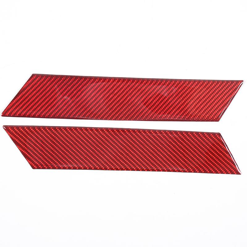 For Subaru Forester 2013 2014 2015 2016 2017 18 Soft Carbon Fiber Car Front Row Inner Handle Cover Trim Sticker Car