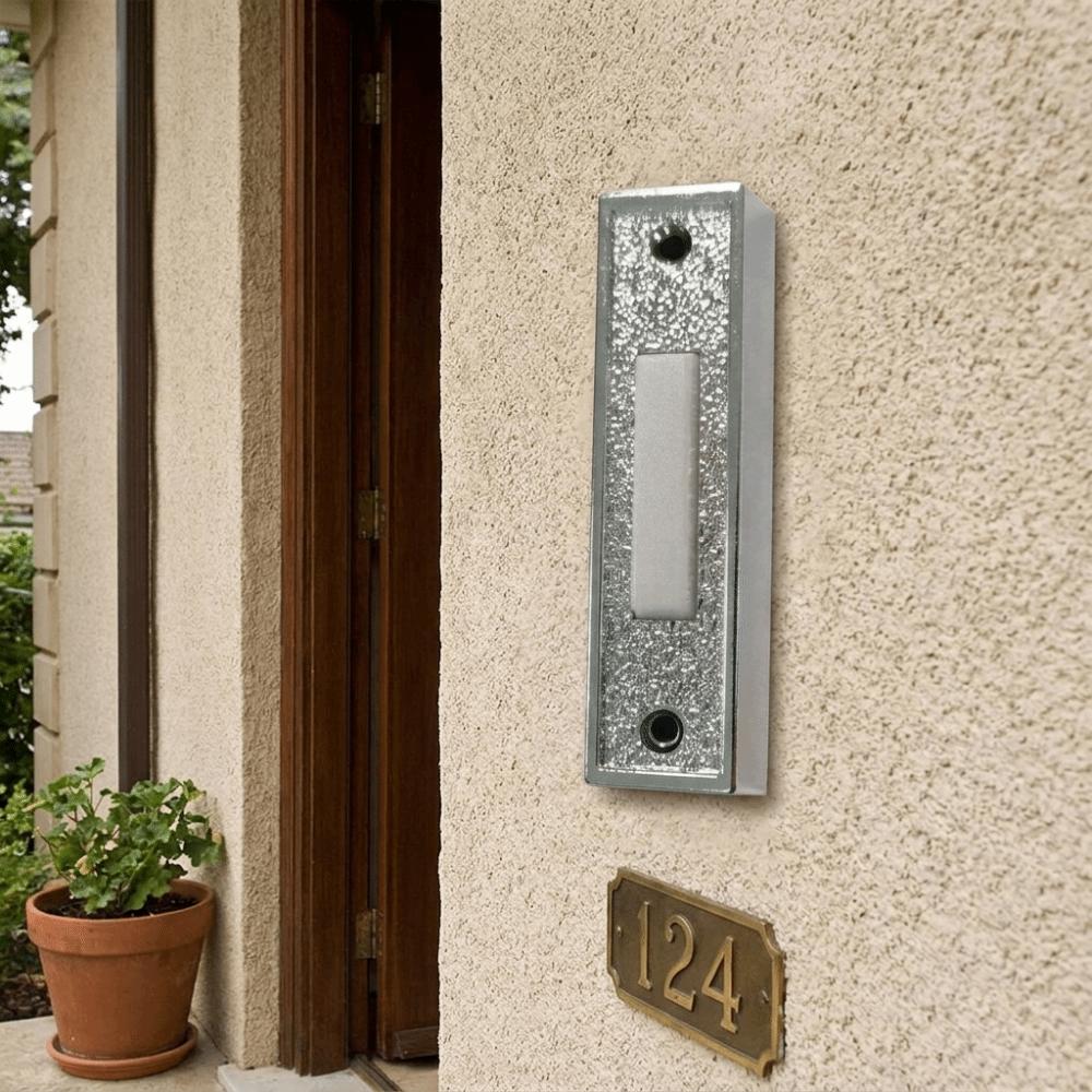 Sturdy Solid Vintage Plastic Doorbell Switch Decorative Door Bell Ornament  Home Entrance Decor