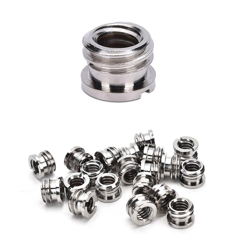 1pack (10 ШТ) SR10 Переходная втулка 3/8"-16 на 1/4"-20 Адаптер-переходник для винта