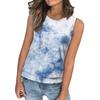 Women's Loose Fashion Casual Print Crew-neck Sleeveless Summer Vest