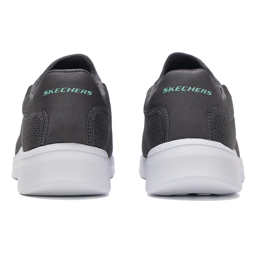 Skechers Удобные универсальные низкие повседневные кроссовки из пены с эффектом памяти для женщин, серые 897993-CHAR