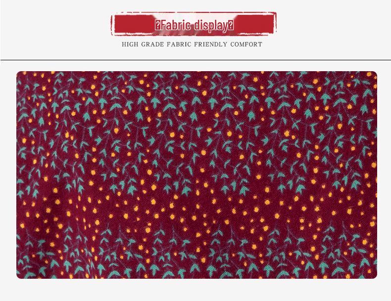 2024 Elegant Plus Size Long Sleeve Dress for Middle-Aged & Elderly Women - Spring & Autumn Collection