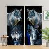 3D Sacred Blue Dragon Шторы Animal Wolf Шторы 2 панели Детская комната Спальня Декор Шторы Гостиная Балкон Декор