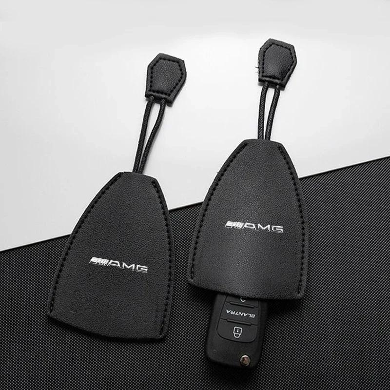 Car Keychain Car Key Protection Shell Bag Car Key Case Stickers For Mercedes Benz GLA CLA GLK GLE CLS ML GL A B C E Class W211 EE2