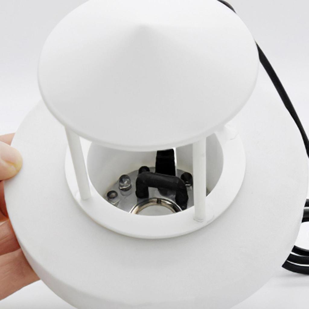 Mist Plastic Aquarium Reptile Pet LED Colorful Lighting Sprayer Humidifier for Amphibians