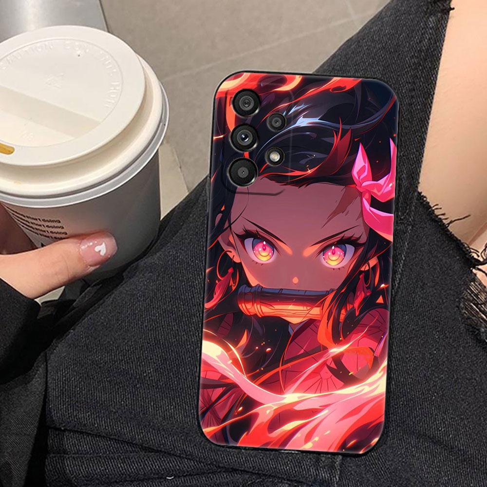 Чехол для телефона Demon Slayer Танджиро для Samsung A73 A72 A71 A57 A56 A55 A54 A53 A52 A51 A37 A36 A32 A23 A22 A16 A15 A14