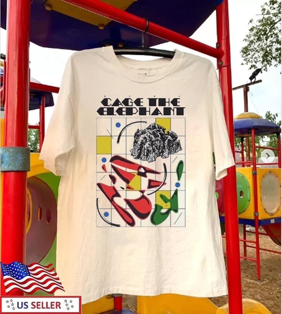 Cage the elephant tour summer 2024 shirt Tee Gift Fan S to 5XL FN1446 Unisex T-Shirt
