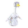 Yousheng Spring Flower Porch Goose Outfit for 23Inch Cement Goose Wildflower Floral Goose Clothes for Spring Summer Outdoor Patio Yard Lawn Decoration
