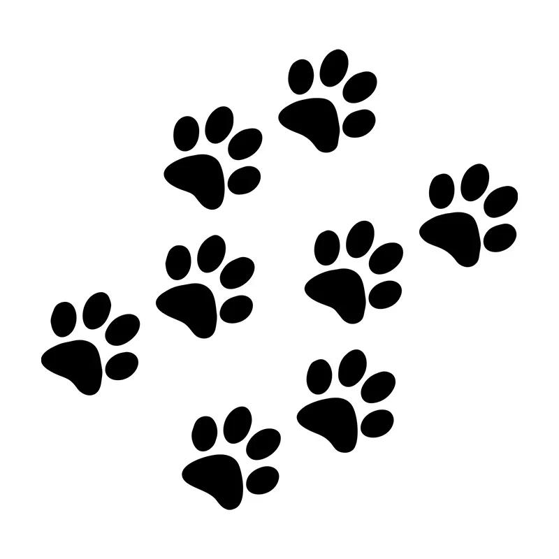 11,4*11 см наклейки на автомобиль кошачья лапка принт наклейка на автомобиль 3D углеродное волокно мотоциклы украшения наклейки и отличительные знаки