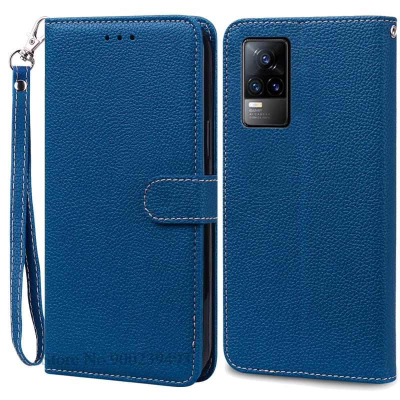 Чехол V21e для Vivo V21e, мягкий силиконовый чехол-кошелек с откидной крышкой из кожи для Vivo V21e, чехол для телефона Vivo V21e 4G, задняя крышка, корпус