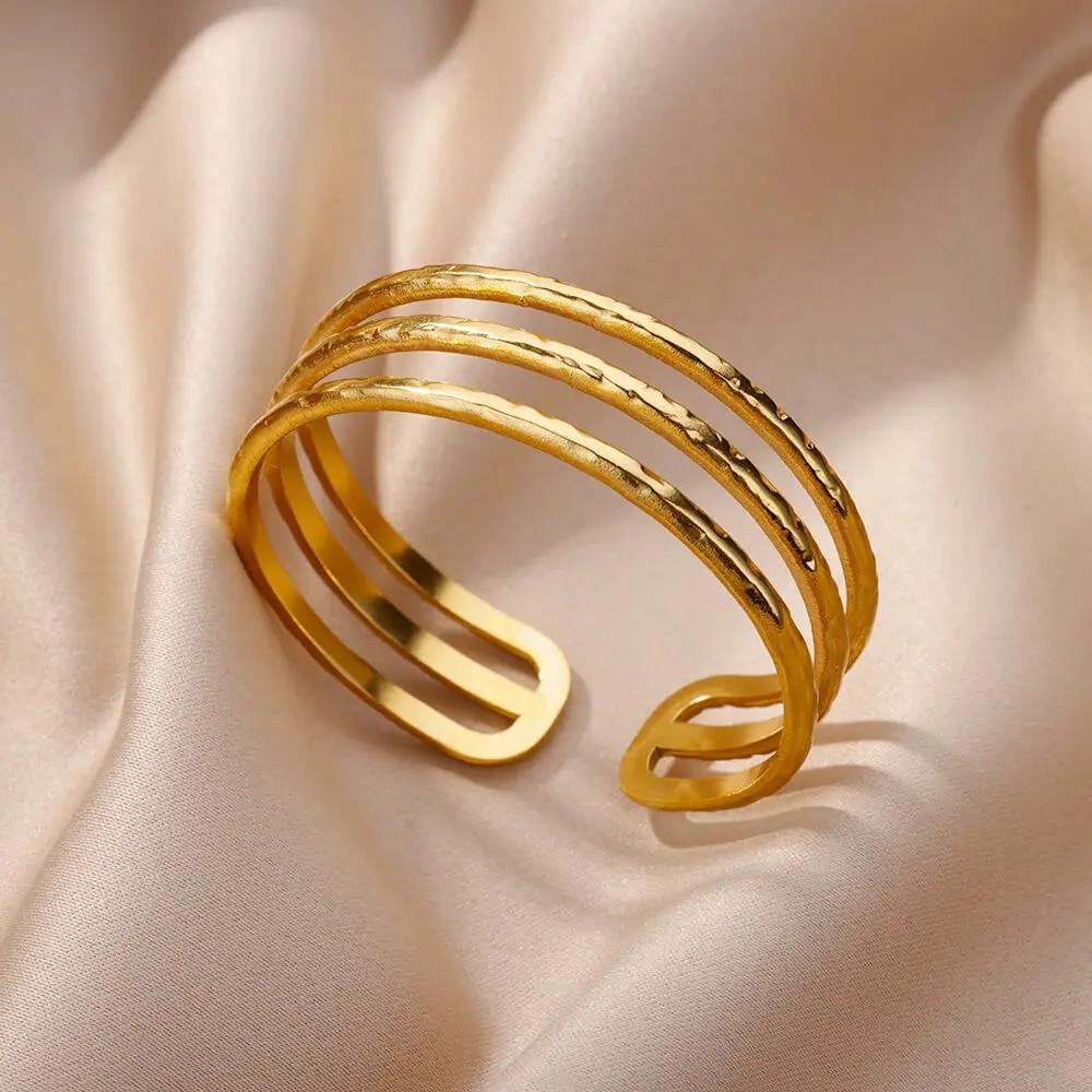 Jesus Bangles Bracelet for Women Stainless Steel Gold Color Luxury Bracelets 2024 Free Shipping Jewelry Pulseras Mujer Bijoux