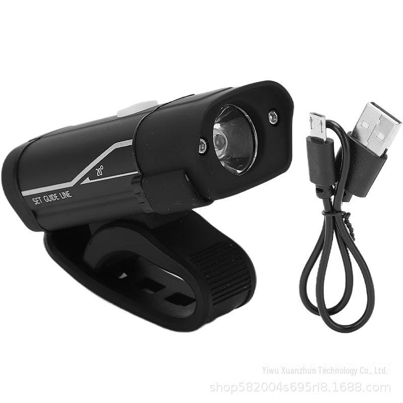 Фара для горного велосипеда из алюминиевого сплава с зарядкой через USB и 5 режимами