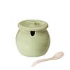 High Temperature Resistant Ceramic Seasoning Bottle Large Capacity Condiment Container  Butter
