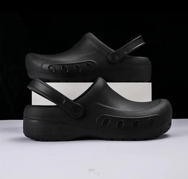 Модные летние мужские шлепанцы для улицы, легкая обувь, модная классика, дышащие, противоскользящие, пляжные шлепанцы, высококачественные ленивые шлепанцы с закрытым носком