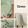 Jacquard Curved Chair Cover Modern Simple Elastic Half Pack Anti Slip Dustproof Chair Cover Stool Cover