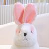 Soft Realistic Rabbit Animal Plush Stuffed Toy Doll Home Decoration Decor Cute Baby Child Companion Enlightenment Gift